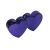 Purple Double Heart Balloon Weight