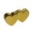 Gold Double Heart Balloon Weight