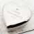 Beautifully Engraved Personalised With Name Happy Anniversary Design Silver Heart Shaped Trinket Box
