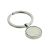 Silver Keyring with Polished Decimal Five Penny 5p Piece (engravable)