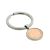 Silver Keyring with Polished Half Penny Piece (engravable)