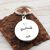Silver Plated Cross Engravable Keyring