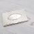 Personalised Lined Business Card Case with Oval Panel 