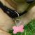 Pink Bone Pendant (Engravable)