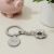 Cute Pig Keyring With Optional Personalised Trolley Tag