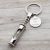 Sand Timer Keyring with Engravable Tag