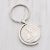 Rotating UK Map Keyring (Engravable)
