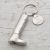 Riding Boot Keyring with Laser Engravable Tag