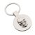 Engravable Skull Keyring