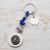 Compass Keyring With Token (Engravable)
