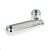 Rounded Design Silver 6ml Capacity Perfume Atomiser (engravable)