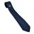 Blue Tie with Silver Masonic Design (with G)