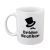 Brides Brother Top Hat & Moustache Design Wedding Ceramic  Mug