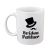 Brides Father Top Hat & Moustache Design Wedding Ceramic Mug