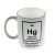 A Hug without You Fun Chemical Symbol Mug