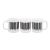 I Love You Dad Barcode Design China Mug