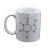 Chemical Map for Hot Chocolate Design Mug