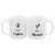 Her Captain His Mermaid Twin His & Hers Mug Set