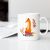 Personalised with Name Fox Woodland Design Custom Name 11oz Ceramic Coffee or Tea Mug
