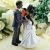 Afro Caribbean Bride & Groom Cake Topper Figure