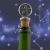 English Made Pewter and Cork Pentagram English made Pewter Wine Bottle Stopper in Gift Pouch