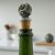 English Made Pewter Triskele Celtic Wine Bottle Stopper in Gift Pouch