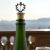 English Made Pewter & Cork Celtic Scottish Thistle Wine Bottle Stopper Wine Saver in Gift Pouch