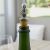 English Made Pewter Winston Churchill Wine Bottle Stopper in Gift Pouch