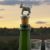 English Made Pewter Goat Wine Bottle Stopper in Gift Pouch