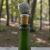 English Made Pewter Hedgehog Wine Bottle Stopper in Gift Pouch