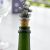 English made Pewter Teddy Bear Wine Bottle Stopper in Gift Pouch