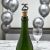 English Made Pewter and Cork 25 Years 25th Birthday Wine Bottle Stopper in Gift Pouch