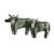 Scottish Highland Angus Cow Pewter Cufflinks