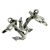 English Made Pewter Anchor Sailing Cufflinks