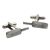 English Made Pewter Cricket Bat Sports Cufflinks