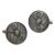 English Made Pewter Viking Dragon Shield Cufflinks