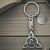 Personalised English Made Pewter Celtic Triangle Keyring in Gift Pouch