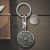 Personalised English Made Pewter Celtic Shield Keyring in Gift Pouch