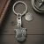 Personalised English Made Pewter Viking Ship Keyring in Gift Pouch
