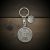 Personalised English Made Pewter Celtic Helkate Goddess of Magic & Witches Keyring in Gift Pouch
