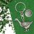 Personalised English Made Pewter Goose Keyring