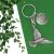 Personalised English Made Pewter Merlin Bird Keyring