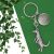 Personalised English Made Pewter Meerkat Keyring