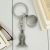 Personalised English Made Pewter Sky Rocket Keyring