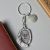 Personalised English Made Pewter Oliver Cromwell Keyring