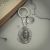 Personalised English Made Pewter Charles I Keyring in Gift Pouch