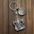 Personalised English Made Pewter Ganesh Keyring