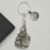 Personalised English Made Pewter Bulldog  Keyring