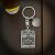 Personalised English Made Pewter The Crown Pub Sign Keyring in Gift Pouch