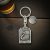 Personalised English Made Pewter The Swan Pub Sign Keyring in Gift Pouch